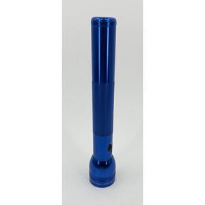 Maglite 3 D Cell Battery Incandescent Flashlight Blue Aircraft Grade Aluminum‎